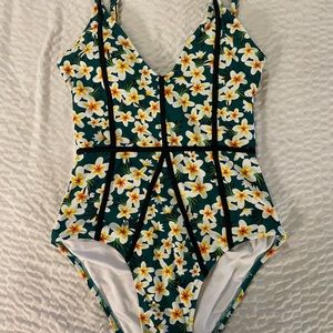 Floral cupshe one piece